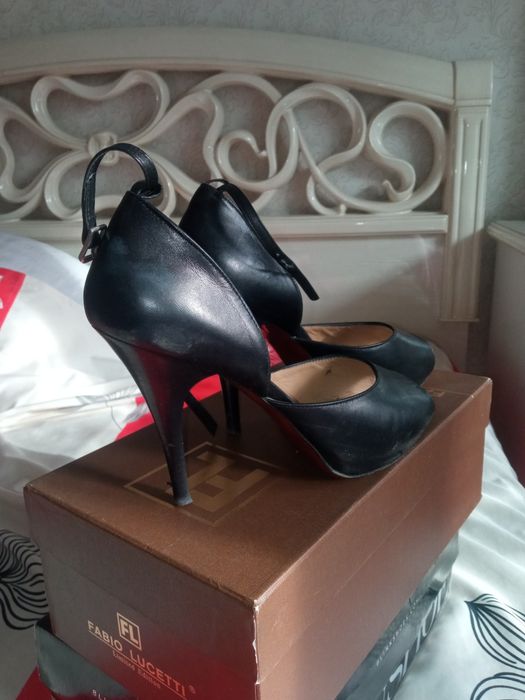 Итальянские туфли на каблуках