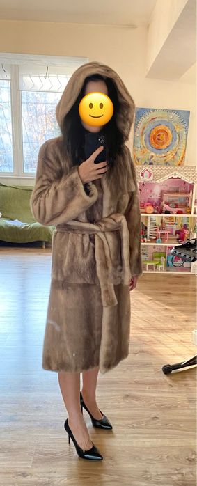 Шуба натуральная норка