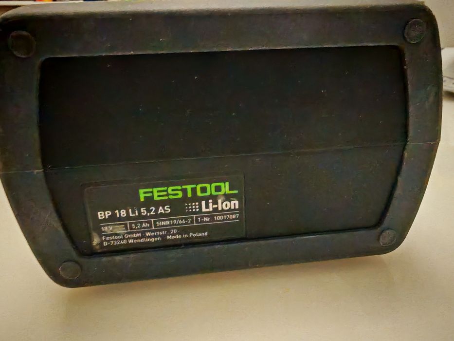 Baterie festool 5.2A 18v