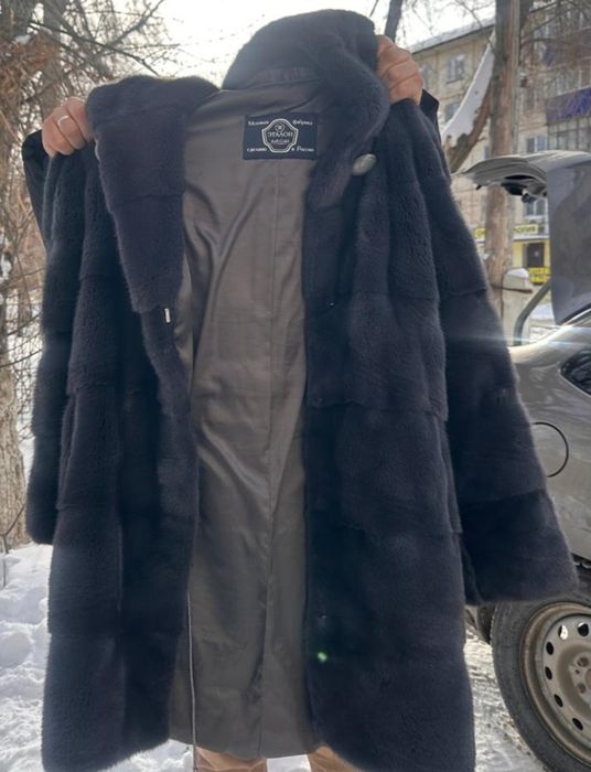 Норковая шуба 44-46 размера