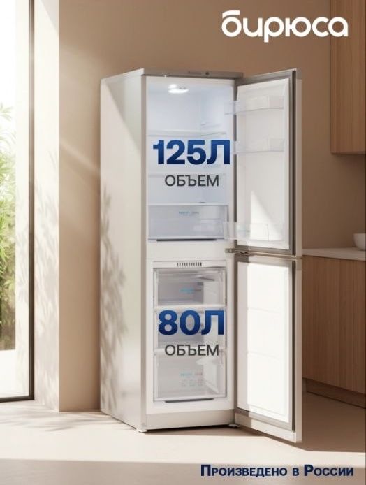 Холодильник Бирюса новый