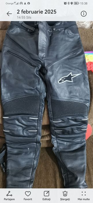 Costum moto fastway/pantaloni allen ness