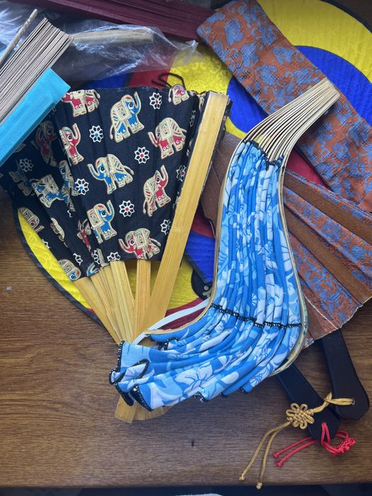 Веера новые разные