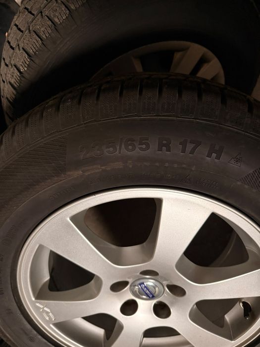 Jante volvo c x 60  cu cauciucuri continental  rulate 1000 k.m