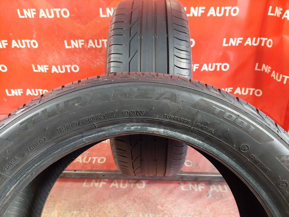 Anvelope de VARA - 225/50/18 - BRIDGESTONE - 6 MM - DOT 2020 !