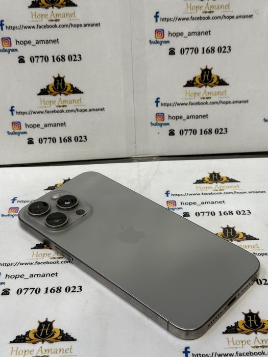 Hope Amanet P7 Iphone 15 Pro Max 256 Gb