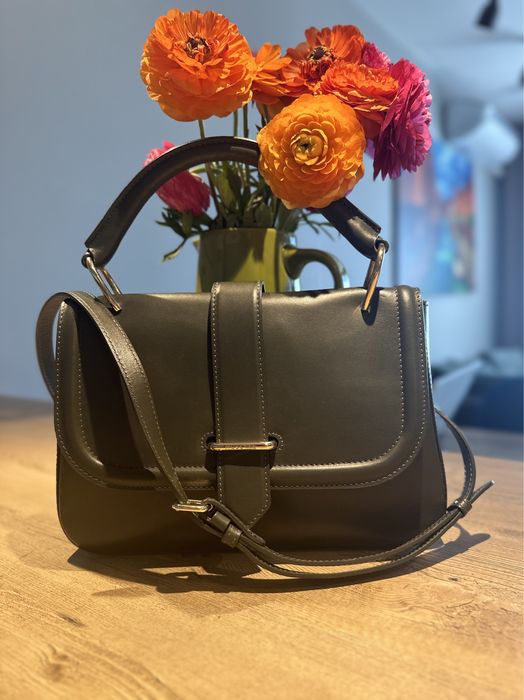 Кожена чанта Musette