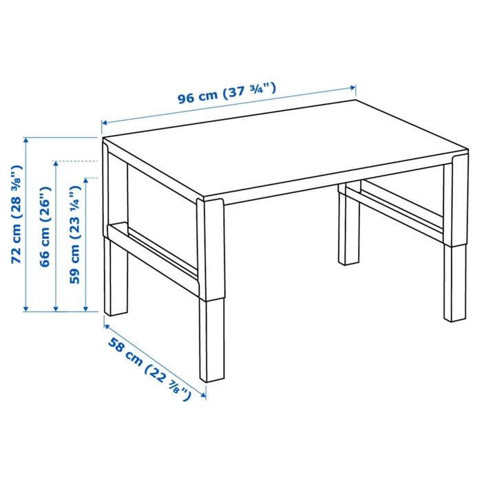 Растущий стол ikea