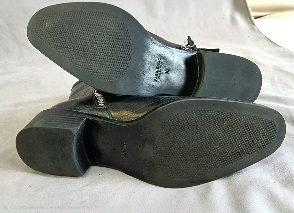 Ботильоны Zara basic. 36