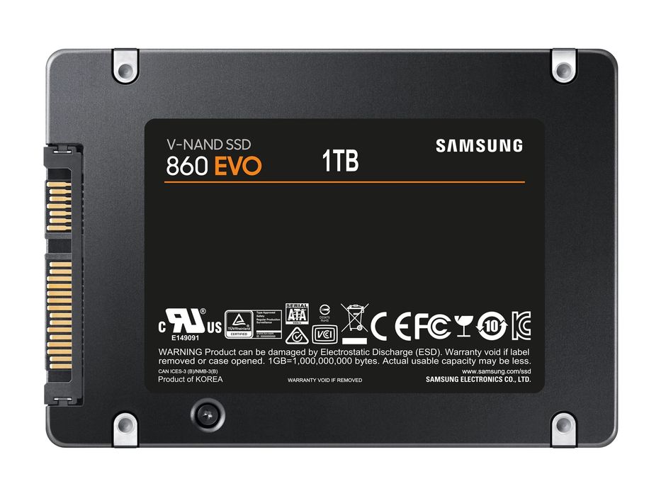 SSD Samsung 860 EVO SATA 2.5" - 1TB
MZ