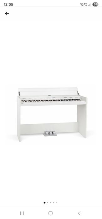 Pian digital FunKey DP-1088 WM alb  + Scaun