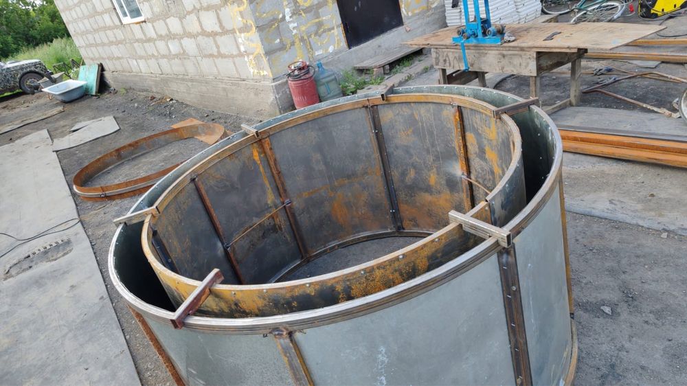 Кольца формы новые