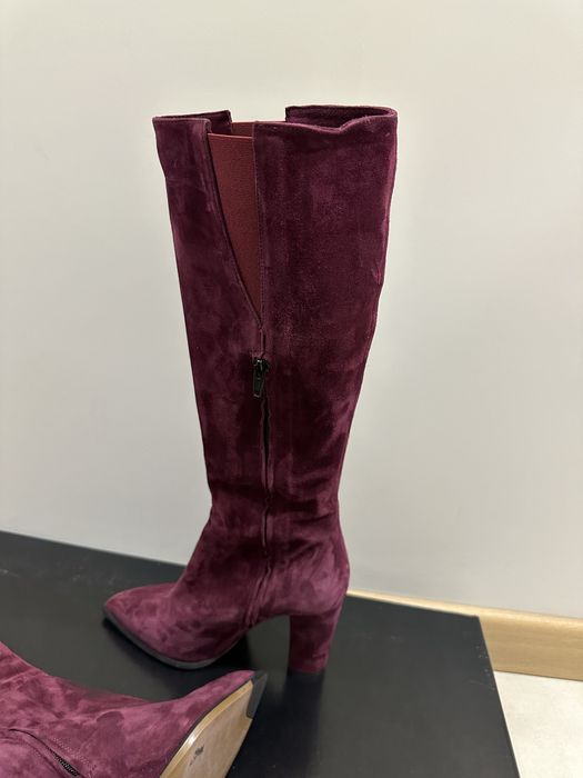 Ботуши естествен велур