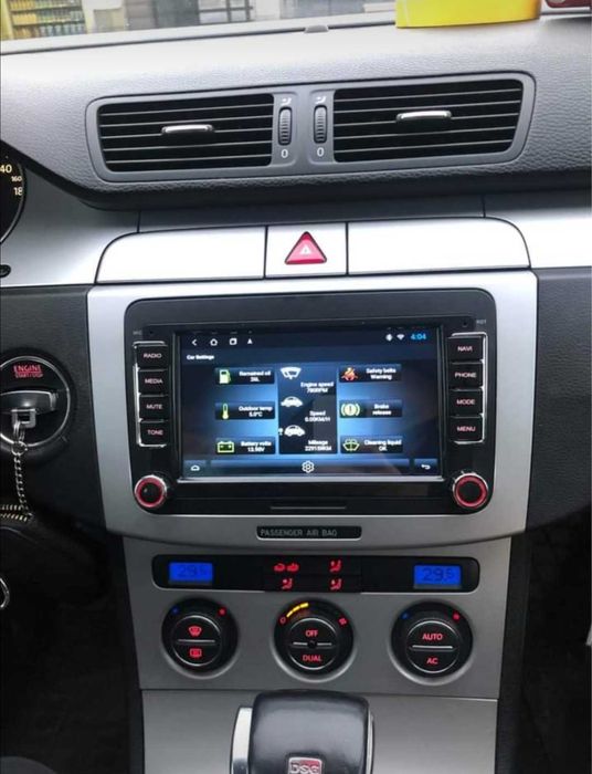 Navigatie Android Passat Golf Seat Waze WiFi
