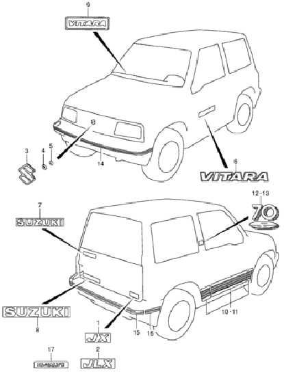 эмблема решётки радиатора Suzuki