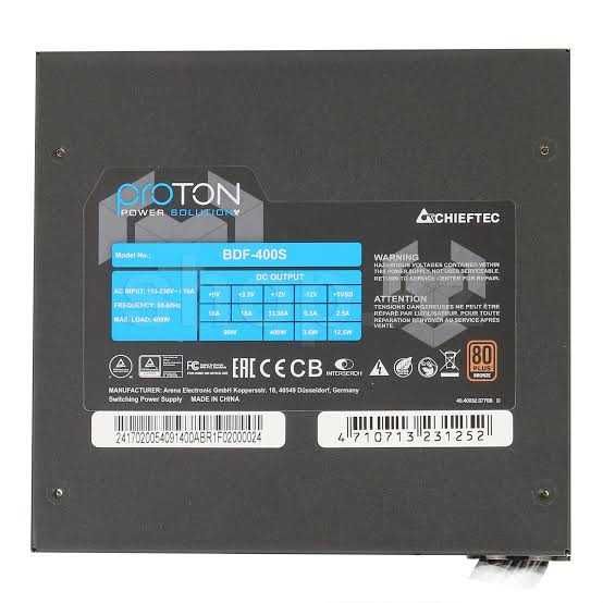 Продаю блок питания Chieftec Proton BDF-400S