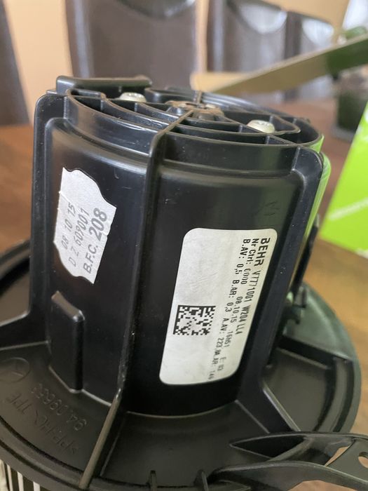 Вентилатор Mercedes