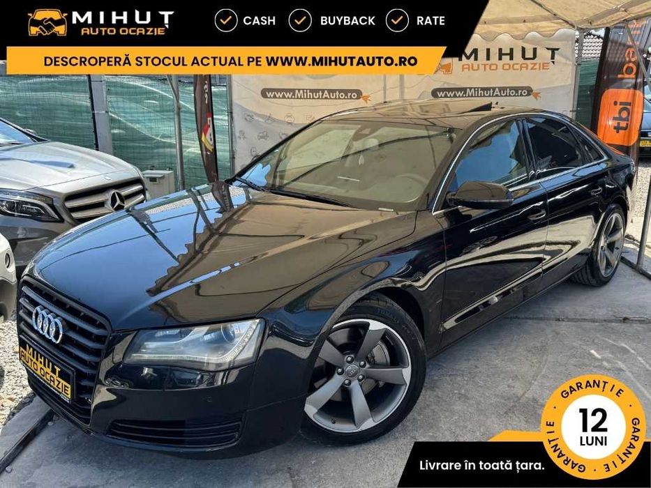 Audi A8 Quattro | 3.0 Diesel (245 CP) Euro 5 | Garantie | Rate