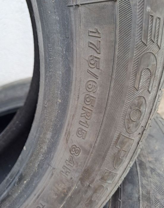 2 anvelope Bridgestone dot 2018 de vara , 165 65 r15