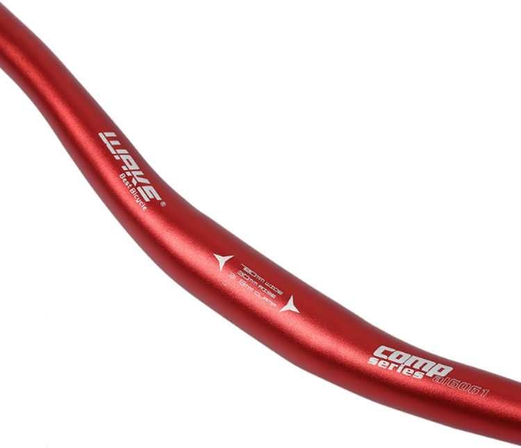 Wake Downhill Riserbar 780mm negru, rosu, auriu, albastru, verde, mov