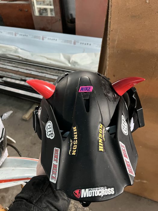 мото шлем, кросс