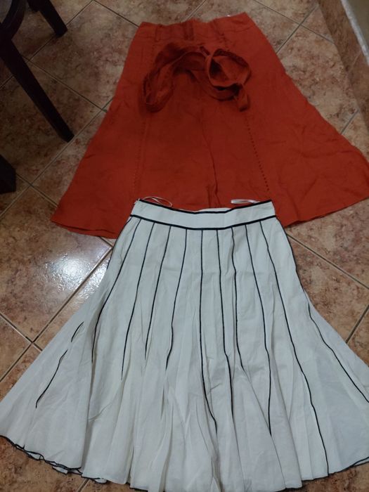 Дамска бяла пола