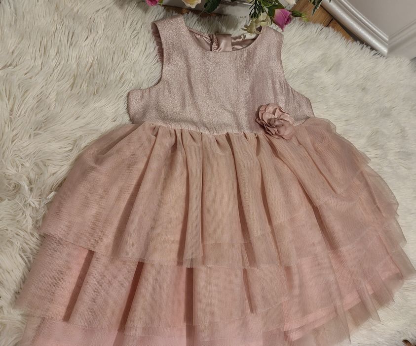 Rochiță tulle roz