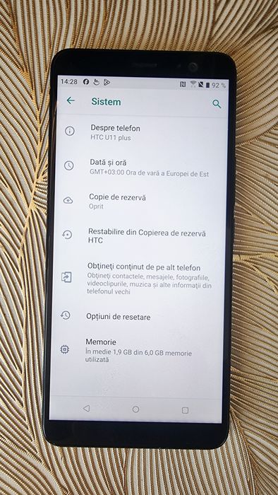 HTC   U11 plus , mufa C  ,culoare Black  ,cadouri