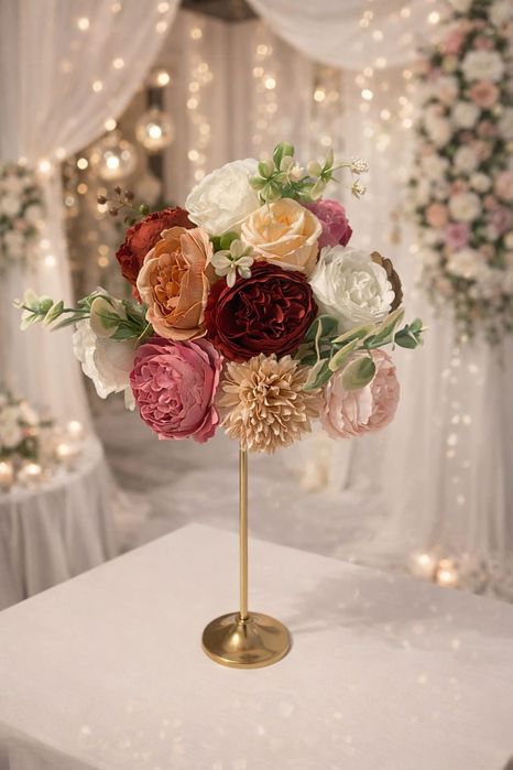 Декорация за сватбена маса