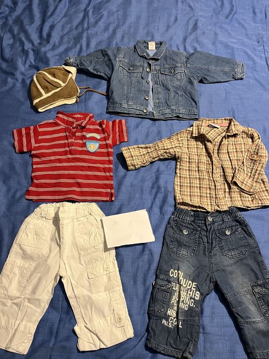 Детски дрехи за момче ръст 80, 9-12 месеца