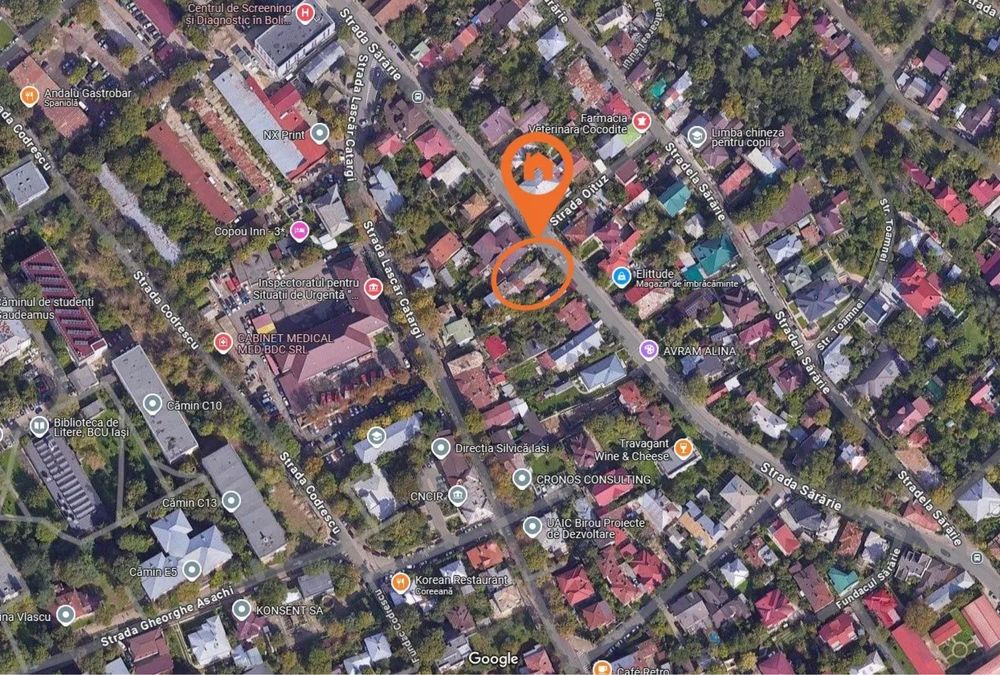 Casa plan parter posibilitate duplex Str Sararie 115