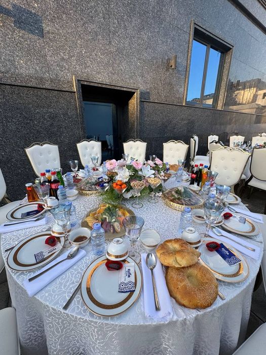 Prakat stol stul 24/7 Аренда стол стул навес хонтахта чинни идиш