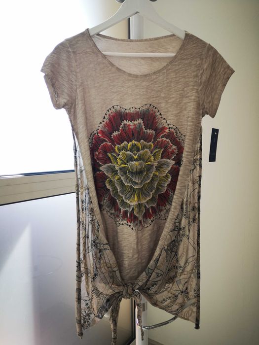 Тениска KOKINO Fashion Italia бежова