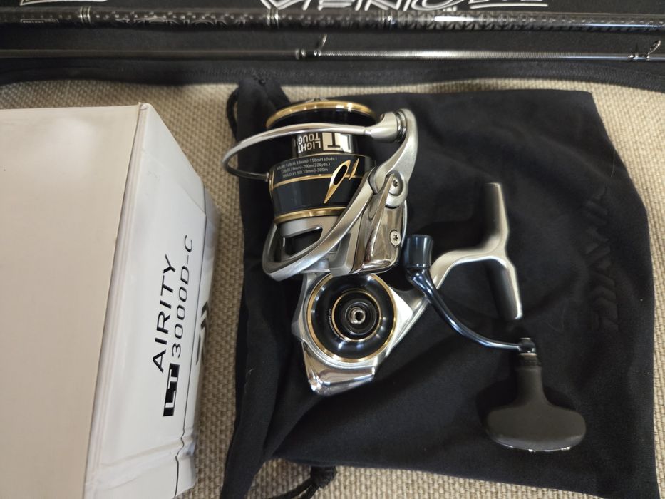 Комплект въдица Filstar  и макара Daiwa