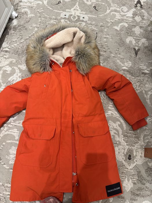 пуховик calvin klein