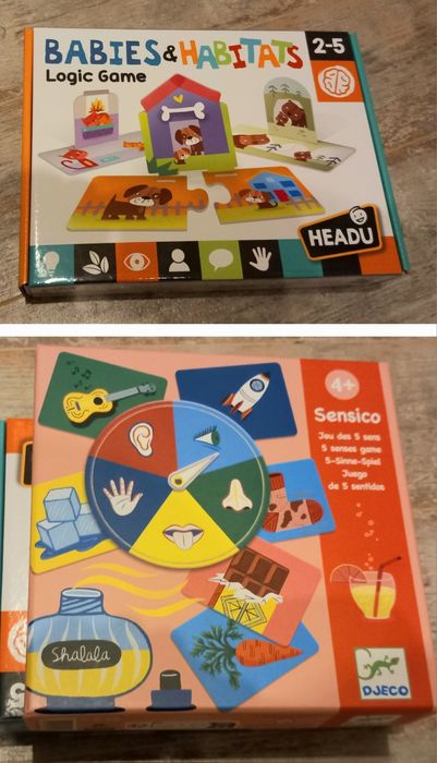 ОБРАЗОВАТЕЛНИ игри DJECO - СЕТИВА и Headu - Къде живеят животните