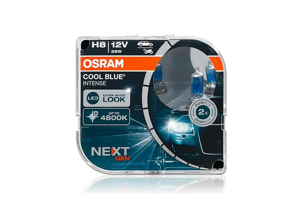 Крушки OSRAM Cool Blue Intense H8, Next Gen, 35W 12V гр. Доспат • OLX.bg