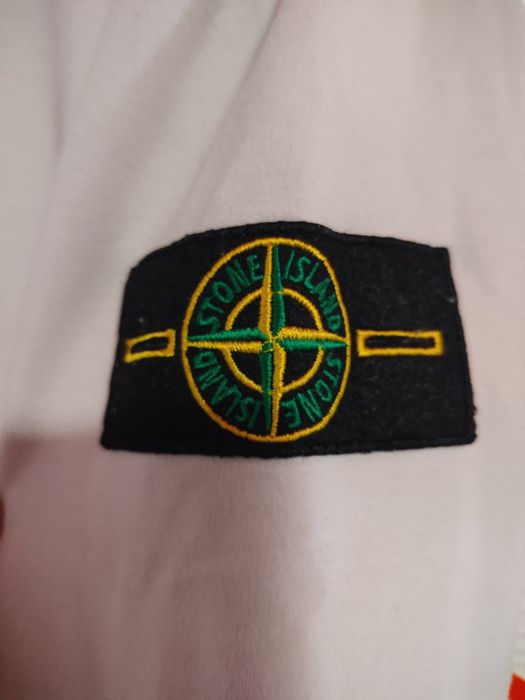 Bluza Stone Island  mărime xxl albă