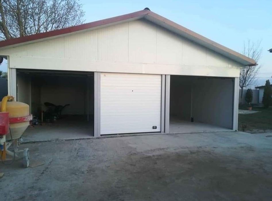 Vând garaj auto pe structura metalica