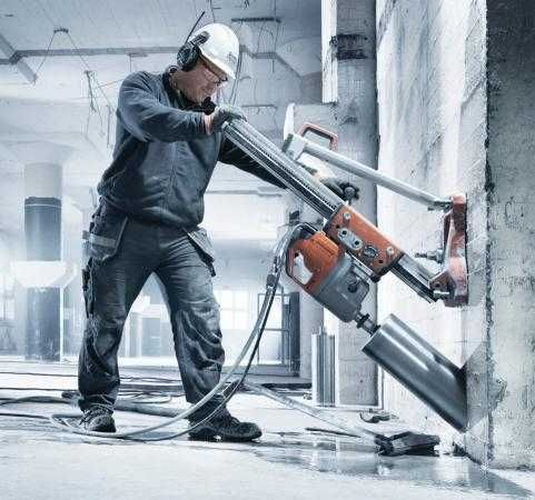 Алмазное бурение бетона