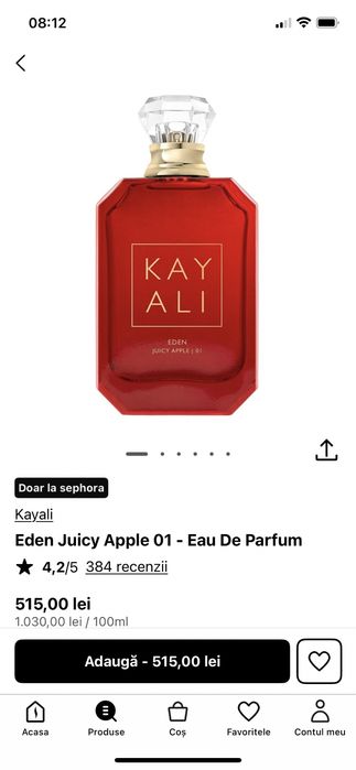 Parfum Kayali Eden Juicy apple 50 ml