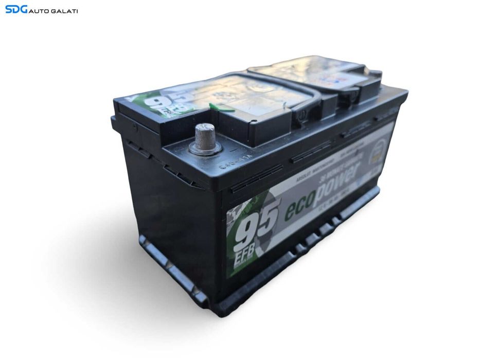 Baterie Acumulator Auto 95AH 850A EFB Start Stop CARTEC EcoPower Volkswagen Audi Seat Skoda Ford Opel Toyota BMW Mercedes Renault Peugeot Dacia [D1025]