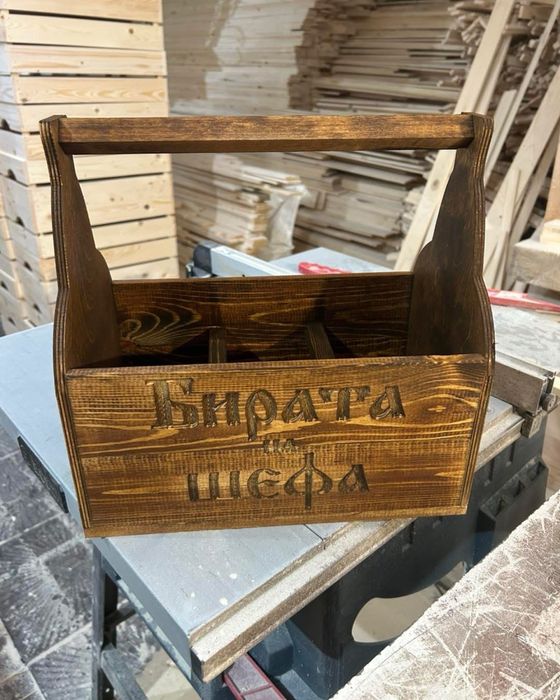 Щайга/ кошница за бира ръчна изработка