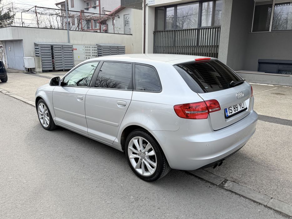 Audi A3 Sportback Facelift 2.0 TDI 140 CP RATE 350 lei AVANS 0 GARANTIE 12 LUNI BUY BACK