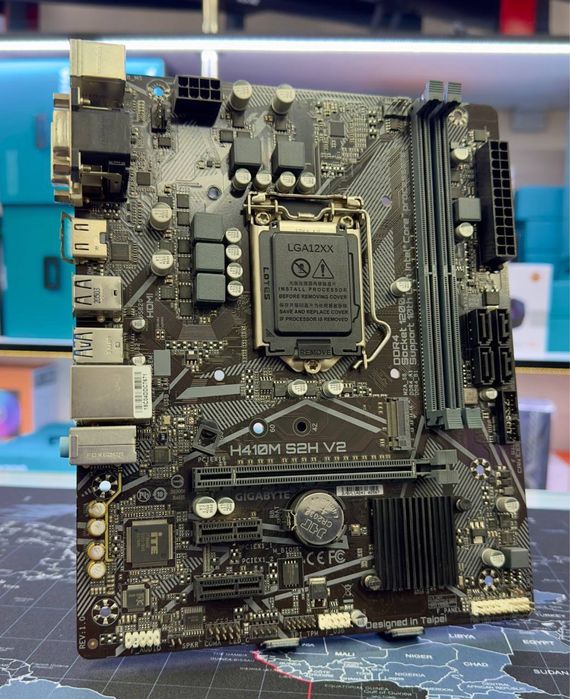 Плата б/у GIGABYTE H410M S2H V2