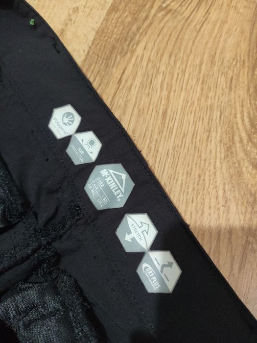 Pantaloni softshell elastici McKinley Dry Plus mărimea 50 L înalt