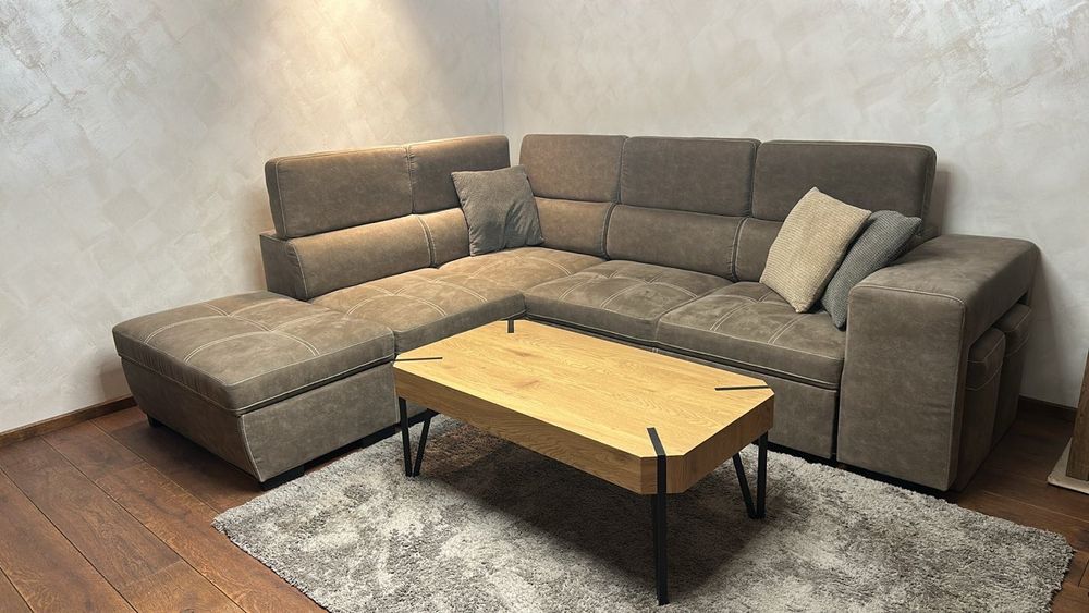 Ъглов диван на 3 модула