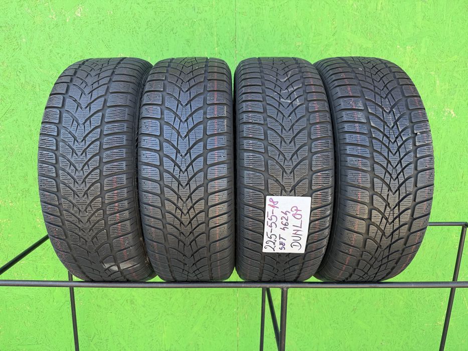225/55/18 M+S DUNLOP DOT 4624 Stare excelenta