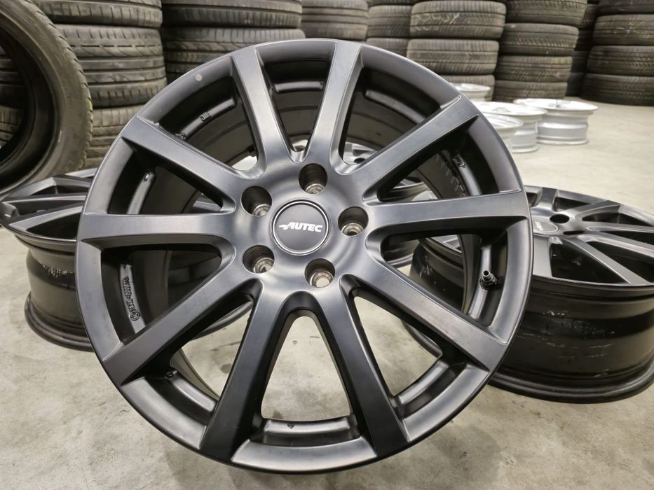 Jante Autec Black 5x112 R17 Vw Passat Golf 5 6 7 8 Skoda Seat Audi