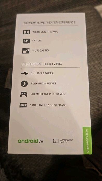 NVIDIA Shield TV Pro - Stare impecabilă, Completă - Garanție
